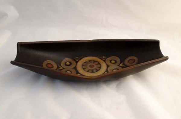 Denby Pottery Arabesque Celery Dish