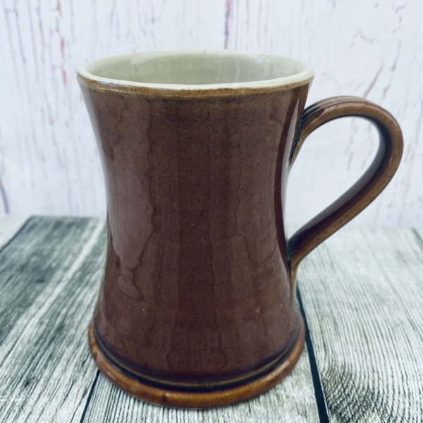 Denby Pottery Brown Tankard, 0.5 Pint (c. 1924)