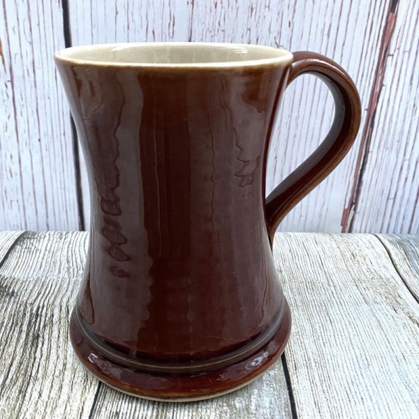 Denby Pottery Brown Tankard, 1 Pint (c. 1956 to 1975)