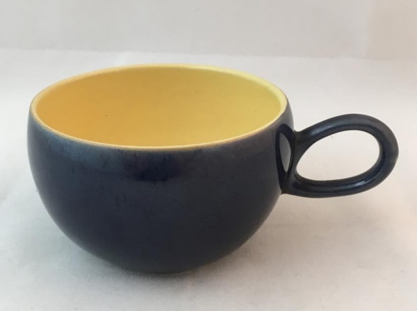 Denby Pottery Cottage Blue Tea Cups