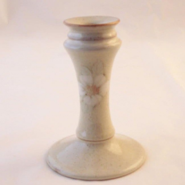 Denby Pottery Daybreak Candlestick Holders