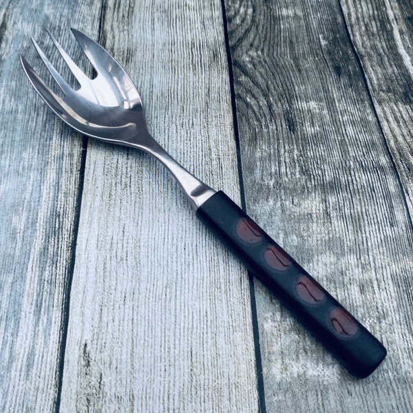 Denby Pottery Garnet/Arabesque Salad Serving Fork