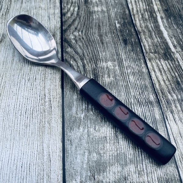 Denby Pottery Garnet/Arabesque Soup Spoon