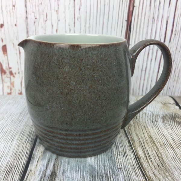 Denby Pottery, Greystone Milk Jug (With Rings)