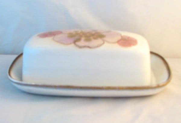 Denby Pottery Gypsy Narrow Style of Lidded Butter Dishes