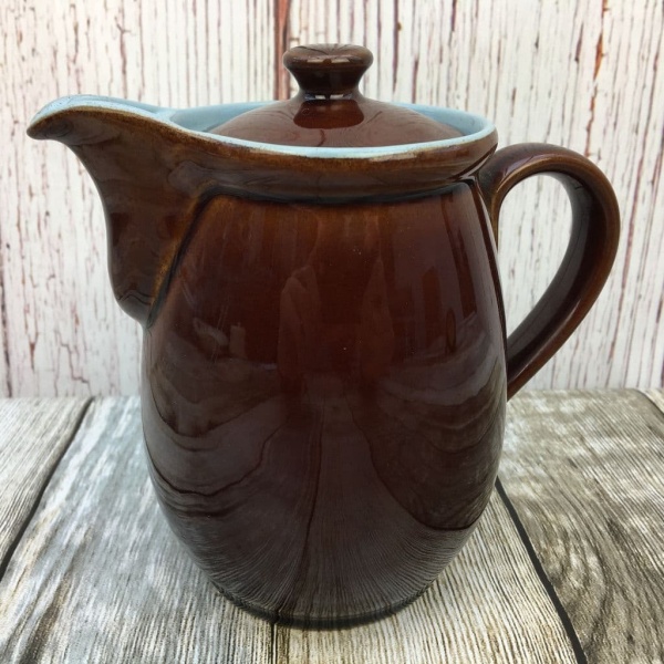 Denby Pottery Homestead Brown Coffee Pot, 1 Pint