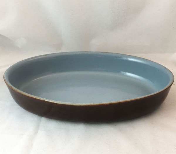 Denby Pottery Homestead Brown Oval Serving Dishes
