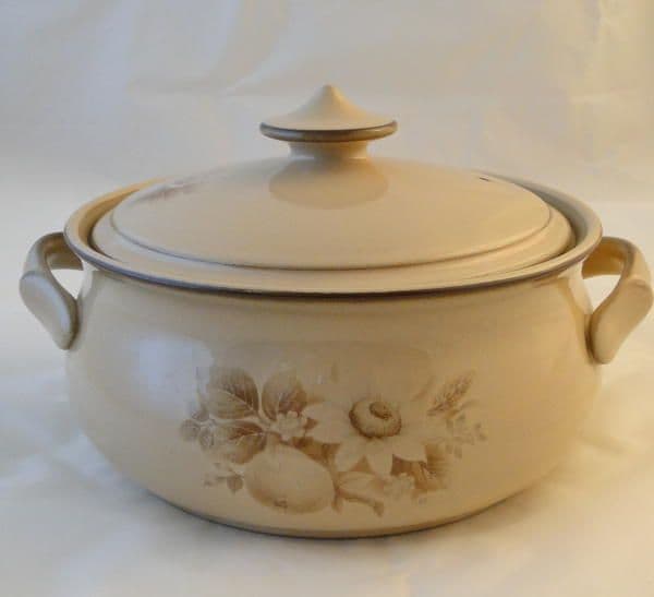 Denby Pottery Images Lidded Serving Dish