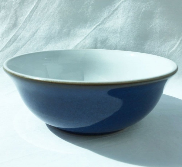 Denby Pottery Imperial Blue Dessert Bowls