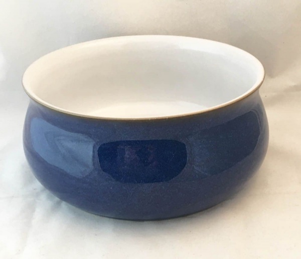 Denby Pottery Imperial Blue Open Serving Bowls