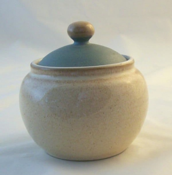 Denby Pottery Luxor Lidded Jam/Sugar Bowl