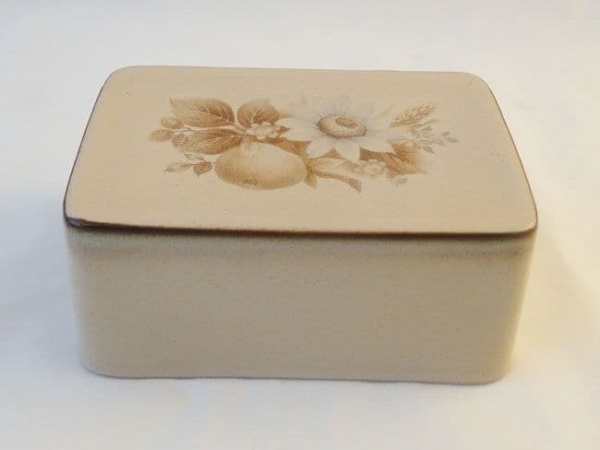 Denby Pottery Memories Butter Dish Lid