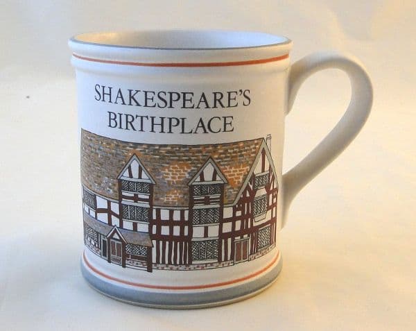 Denby Pottery Mug Shakespear's Birthplace