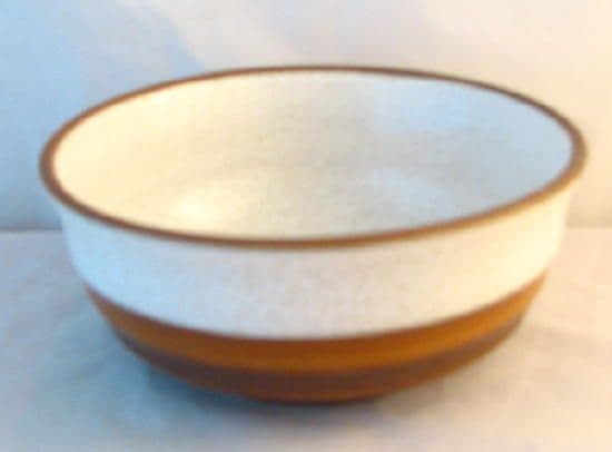 Denby Pottery Potters Wheel Cereal Bowls