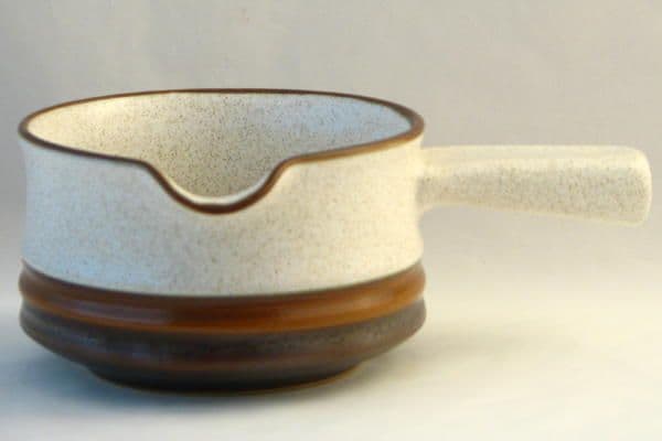Denby Pottery Potters Wheel Gravy/Sauce Jugs