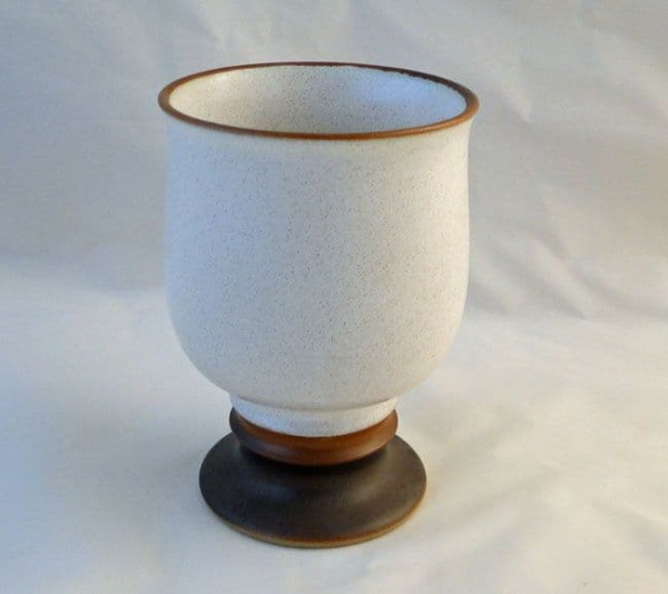 Denby Pottery Potters Wheel Large Goblets