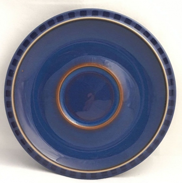 Denby Pottery Reflex Standard Saucers, Blue