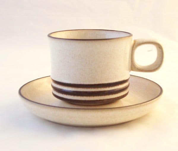 Denby Pottery Sahara Cup and Saucer