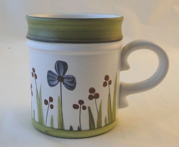 Denby Pottery Six of the Best Mug, Clover Pattern