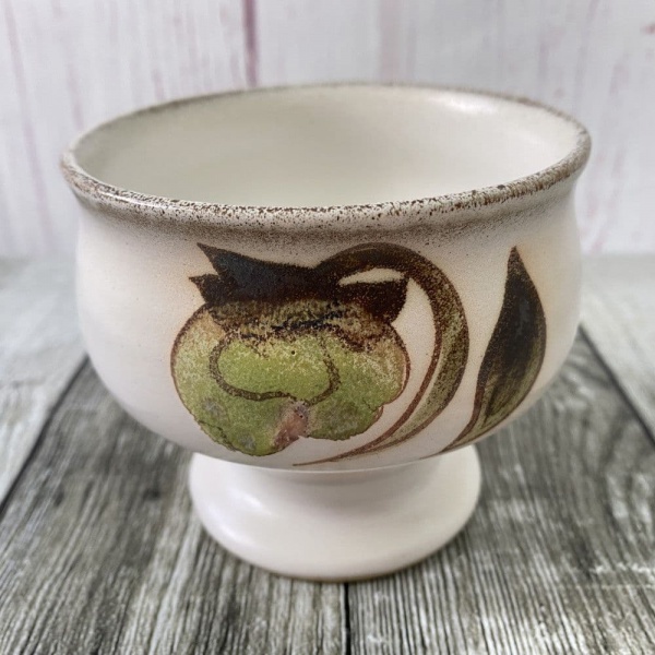 Denby Pottery Troubadour Footed Dessert/Fruit Bowl