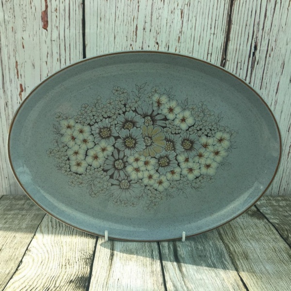 Denby Reflections Oval Serving Platter