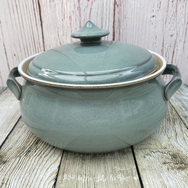 Denby Regency Green Lidded Serving Dish, 3 Pints