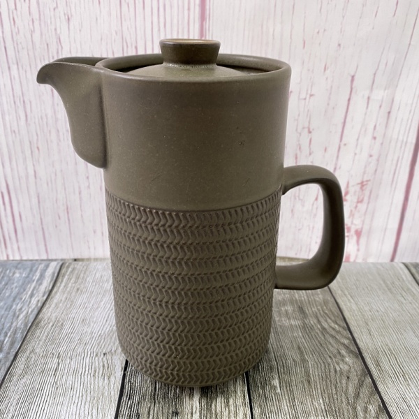 Denby Chevron 2 Pint Coffee Pot