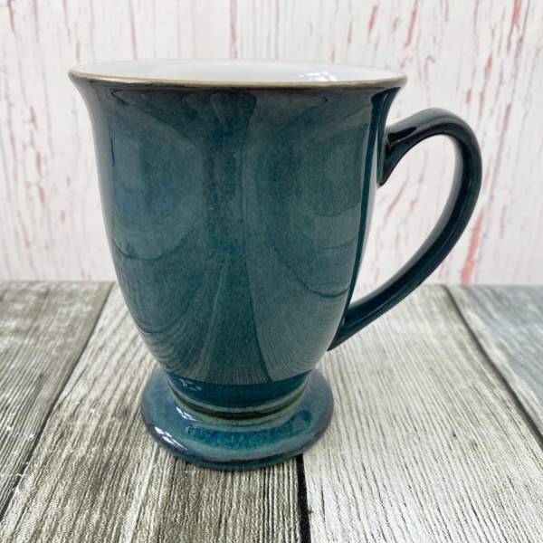 Denby Harlequin Mug Footed Green Red Replacing discontinued china and tableware since 1992