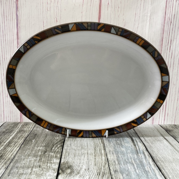 Denby Marrakesh Oval Platter (White Background)