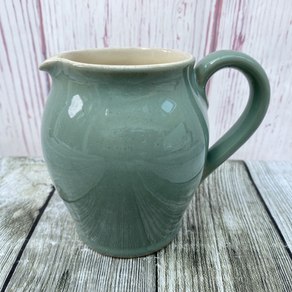 Denby Manor Green Milk Jug with Rounded Top