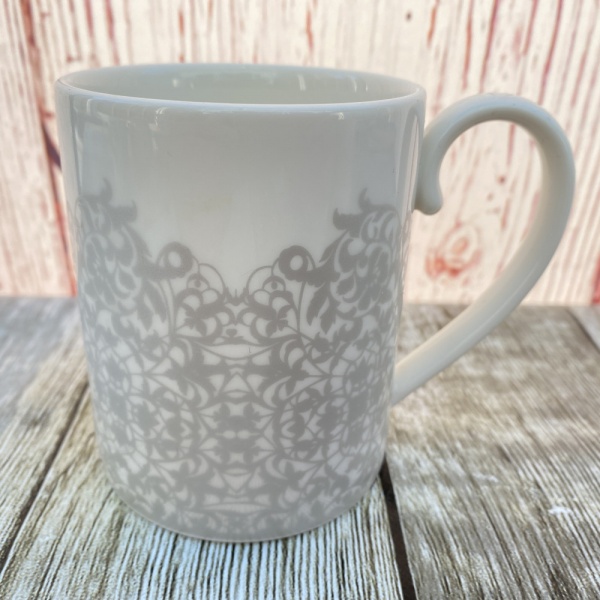 Denby Monsoon Filigree Silver Mug