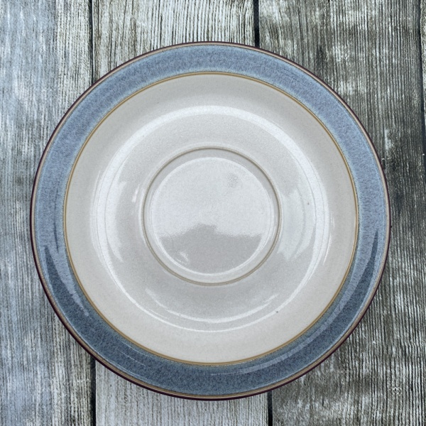 Denby Pottery Storm Tea Saucer (Grey)