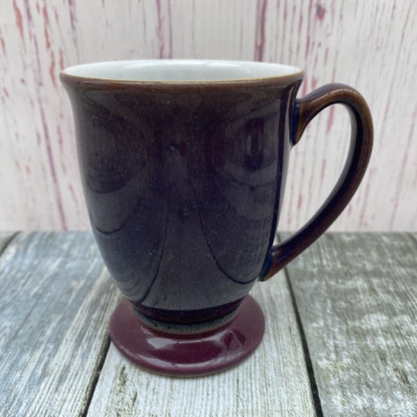 Denby Pottery Storm Footed Mug (Plum)