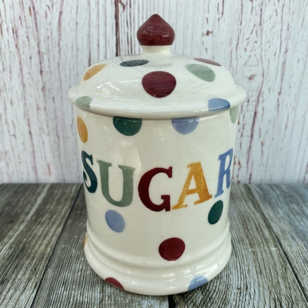 Emma Bridgewater Polka Dot Storage Jar, Sugar