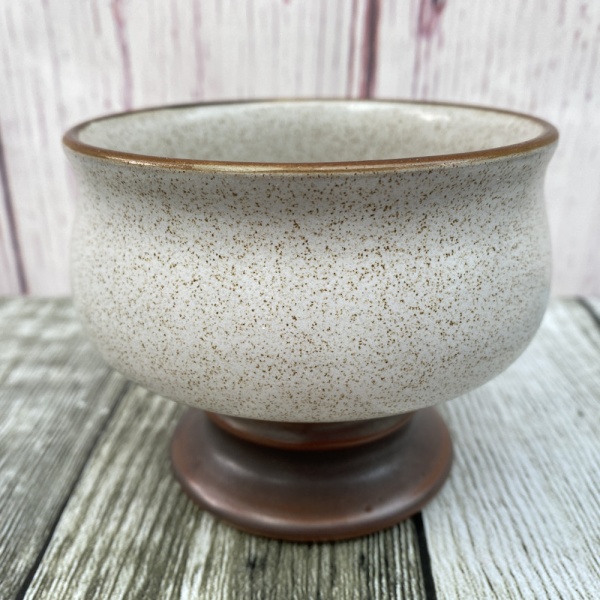 Denby Potters Wheel (Rust) Footed Dessert Bowl