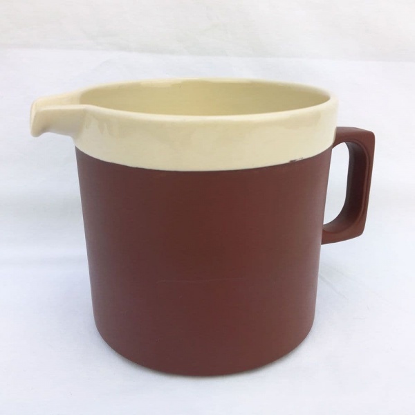 Hornsea Pottery Cinnamon Milk Jugs, One Pint