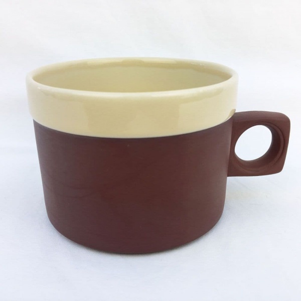 Hornsea Pottery Cinnamon Tea Cups