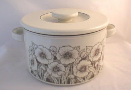 Hornsea Pottery Cornrose Large Lidded Serving Dishes