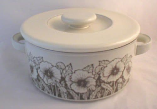 Hornsea Pottery Cornrose Lidded Serving Dishes (Loop Handled)