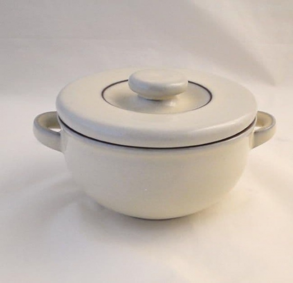 Hornsea Pottery Cornrose Lidded Soup Bowls
