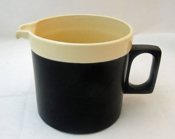 Hornsea Pottery Ebony Milk Jugs