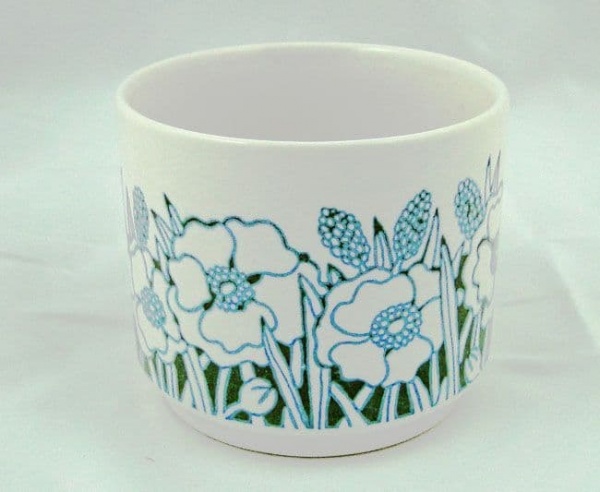 Hornsea Pottery Fleur (Blue) Open Sugar Bowls