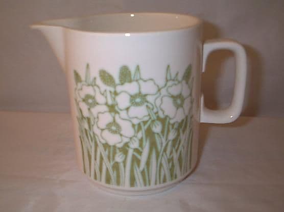 Hornsea Pottery Fleur (Green) Large Jug