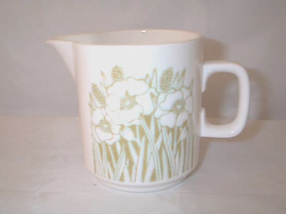 Hornsea Pottery Fleur (Green) Milk Jugs