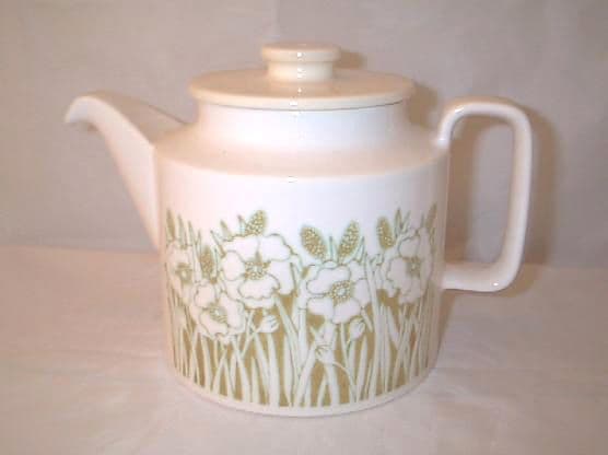 Hornsea Pottery Fleur (Green) Teapots