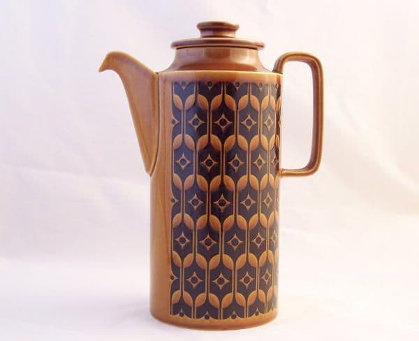 Hornsea Pottery Heirloom Autumn Brown Coffee Pot