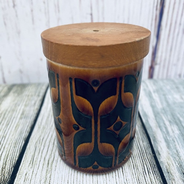 Hornsea Pottery Heirloom Autumn Brown Salt Pot