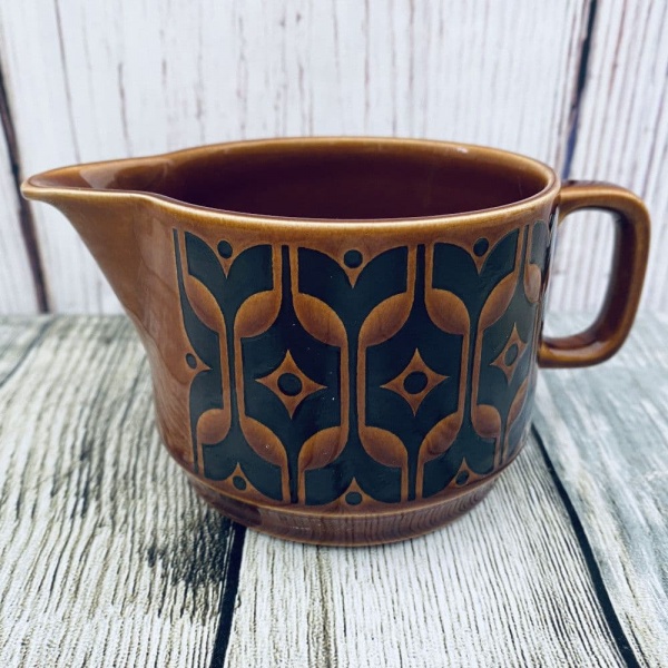 Hornsea Pottery Heirloom Autumn Brown Sauce/Gravy Jug