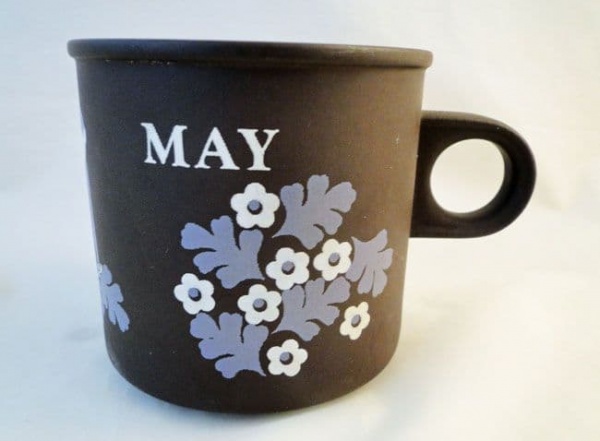 Hornsea Pottery Love Mugs, May