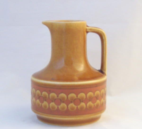 Hornsea Pottery Saffron Lidless Vinegar/Oil Jugs